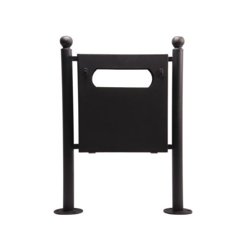 Gusseisen-Papierkorb - CS034 - irollo - galvanisiertes Eisen