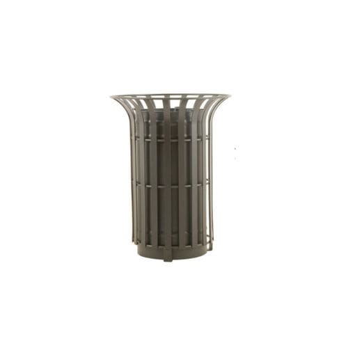 Papierkorb / galvanisiertes Eisen - CS027 - irollo