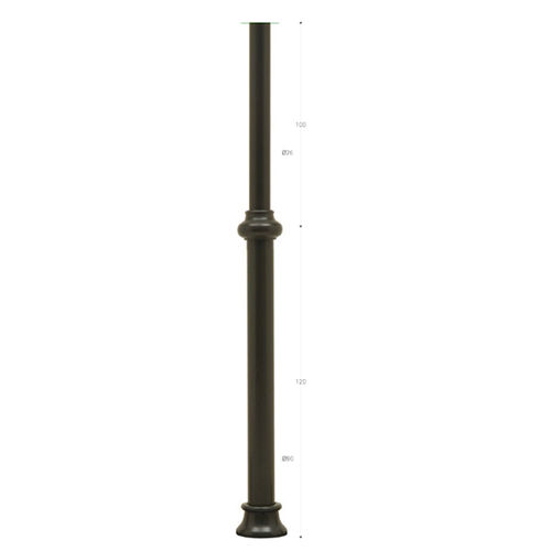 Mast / galvanisiertes Eisen - PL004 - irollo - für Anzeigetafel / Gusseisen