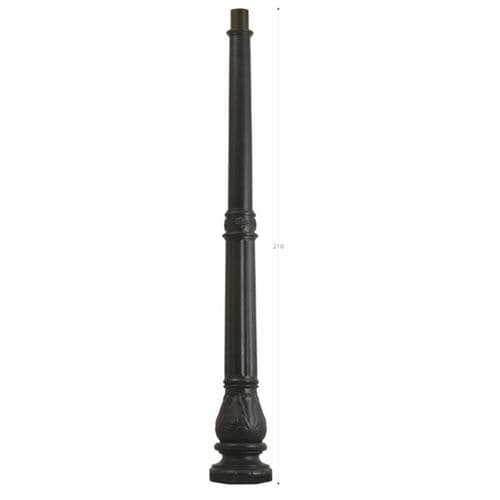Gusseisen-Mast - PL002 - irollo - für Anzeigetafel / galvanisiertes Eisen