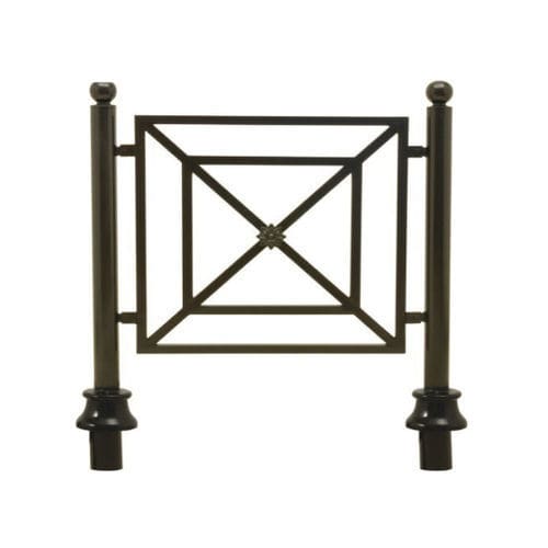 Schutzabsperrung - DSA007 - irollo - feststehend / Gusseisen / galvanisiertes Eisen