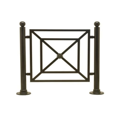 Schutzabsperrung - DSA009 - irollo - feststehend / Gusseisen / galvanisiertes Eisen