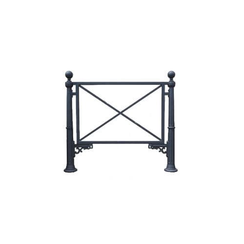 Schutzabsperrung - DSA003 - irollo - feststehend / Gusseisen / galvanisiertes Eisen