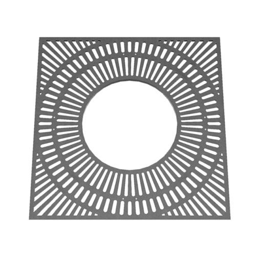 Quadratisches Baumgitter - GA Q 100.50 - irollo - Gusseisen