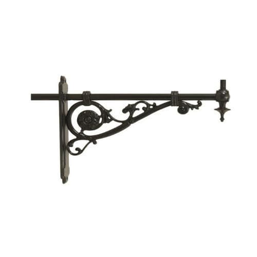 Tragarm für Straßenlaternenpfähle / Gusseisen - MB005 - irollo - aus feuerverzinktem Stahl