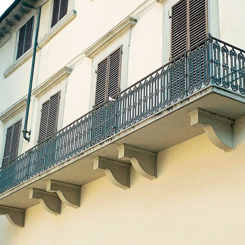 Gusseisenbalustrade - ER022 - irollo - für Außenbereich / für Terrasse / für Treppen