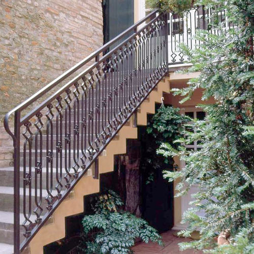 Gusseisenbalustrade - ER027 - irollo - für Außenbereich / für Terrasse / für Treppen