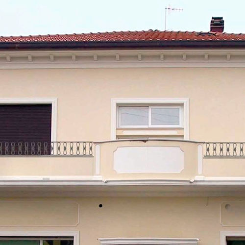 Gusseisenbalustrade - ER033 - irollo - für Außenbereich / für Balkon / wandmontiert