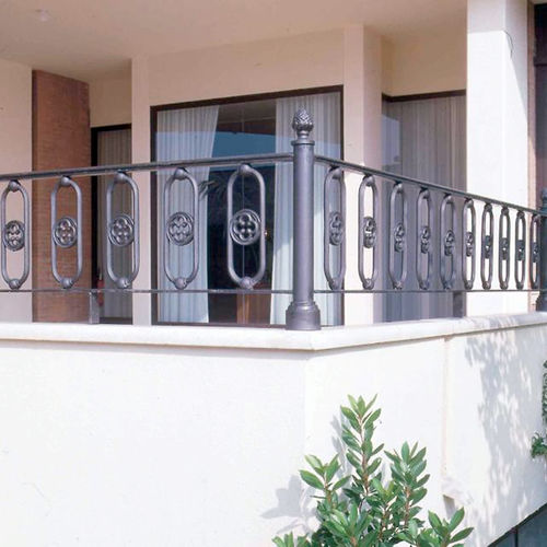 Gusseisenbalustrade - ER050 - irollo - für Außenbereich / für Terrasse / für Balkon