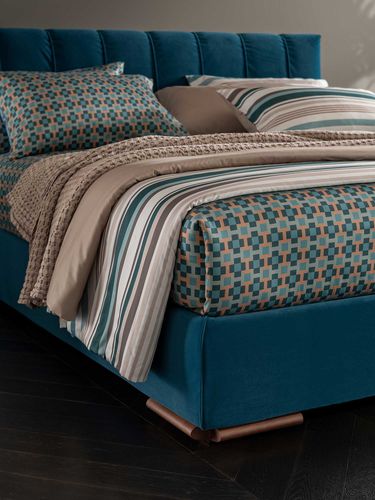 Doppelbett - Chamolè - ALTRENOTTI - modern / Polster / gepolstertes Kopfteil