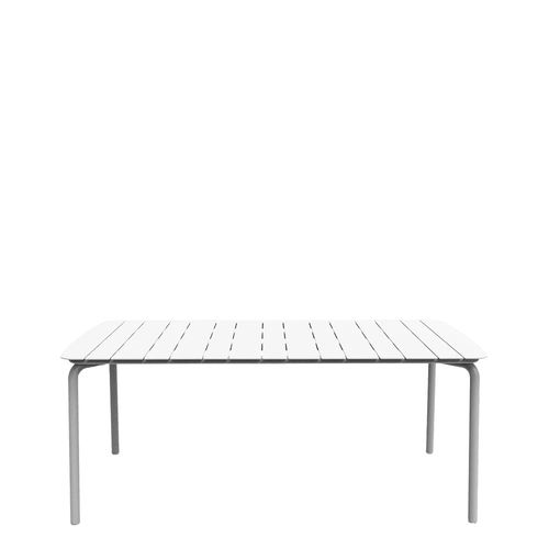 Moderner Esstisch - Agora - Zaneti - Metall / Gestell aus Metall / rechteckig