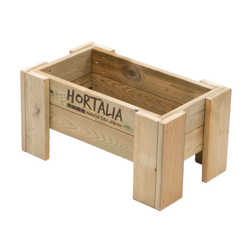 Kiefer-Pflanzkübel - MacetoHuerto - Hortalia - rechteckig / modern / für städtische Bereiche