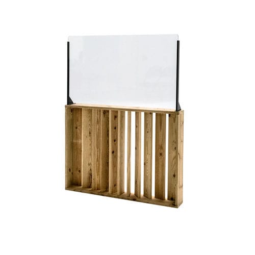 Raumteiler für Außenbereich - BF100PH60 - Hortalia - Holz / für Restaurants / für Hotels