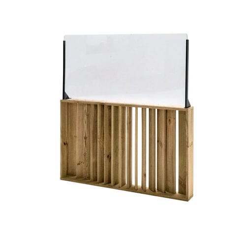 Holz-Raumteiler - BF120PH60 - Hortalia - für Restaurants / für Hotels / für Terrasse