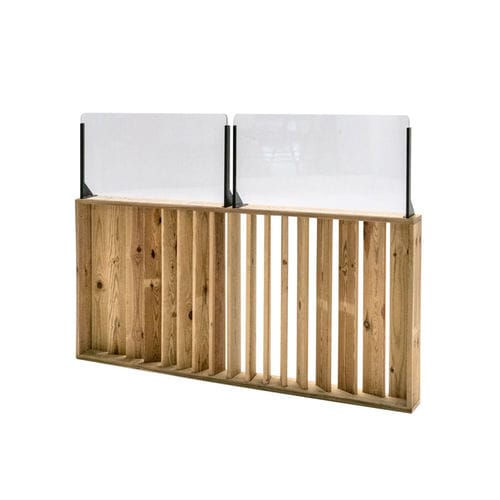 Holz-Raumteiler - BA120PH40 - Hortalia - für Restaurants / für Hotels / für Terrasse