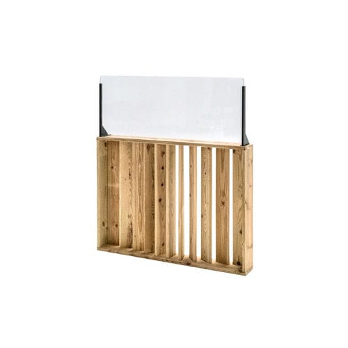 Holz-Raumteiler - BF100PH40 - Hortalia - für Restaurants / für Hotels / für Terrasse