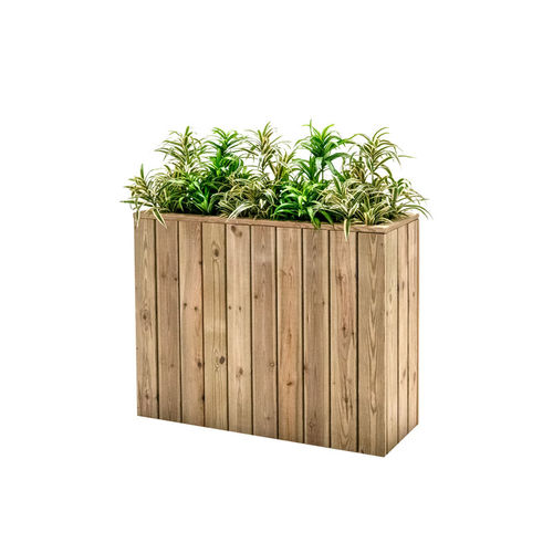 Holz-Pflanzkübel - J100A34 - Hortalia - rechteckig / modulierbar / modern
