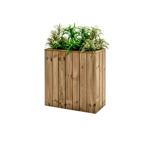Holz-Pflanzkübel - J75A34 - Hortalia - rechteckig / modulierbar / modern
