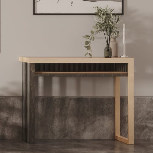 Moderner Konsolentisch - KOTO - Laengsel - Sperrholz / Birke / Gestell aus Birke