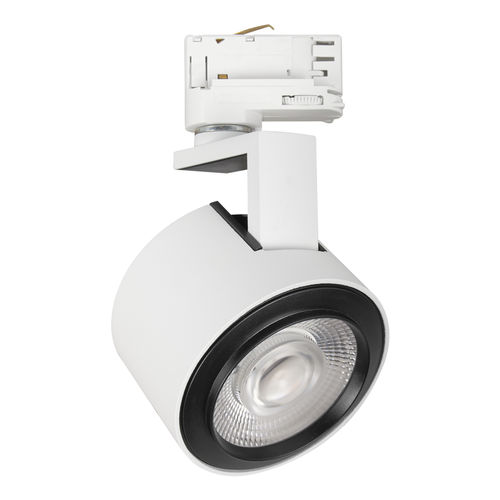 LED-Schienenleuchte - GERMANY 20 - Hofflights - rund / Aluminium / für Gewerbegebrauch