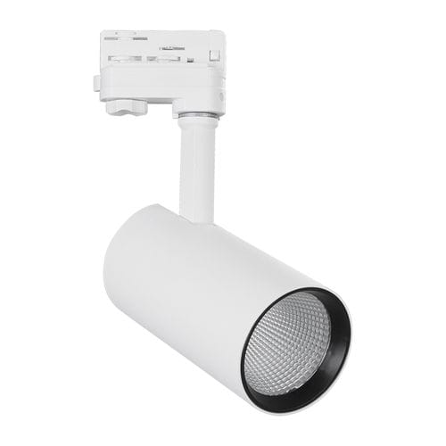 LED-Schienenleuchte - FRANCE 30 - Hofflights - rund / Aluminium / für Gewerbegebrauch
