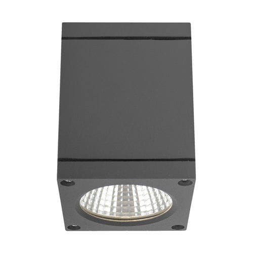 Einbaudownlight - DENMARK 6 - Hofflights - für Aufbau / LED / quadratisch