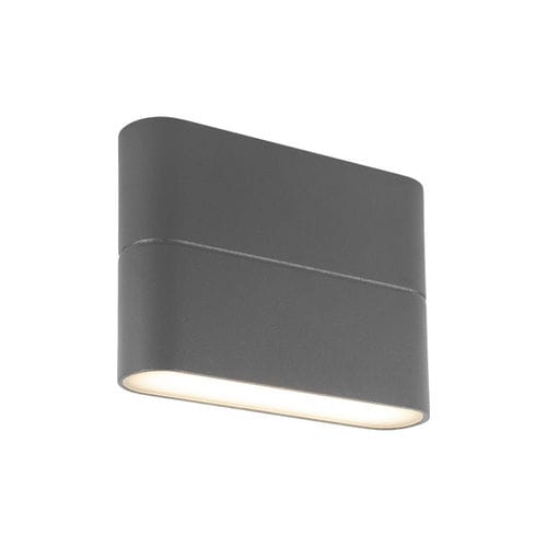 Moderne Wandleuchte - PANAMA 8 - Hofflights - für Außenbereich / Aluminium / aus PC