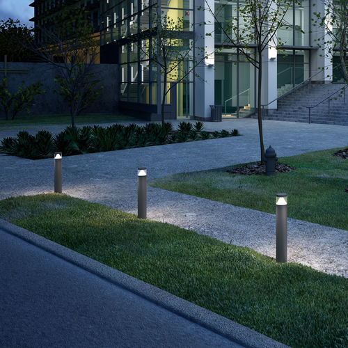 Leuchtpoller für Garten - CYPRUS - Hofflights - modern / Aluminium / aus PC