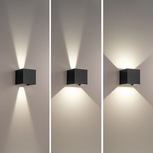 Moderne Wandleuchte - PALMA - Hofflights - für den Innenraum / Metalldraht / in Würfelform