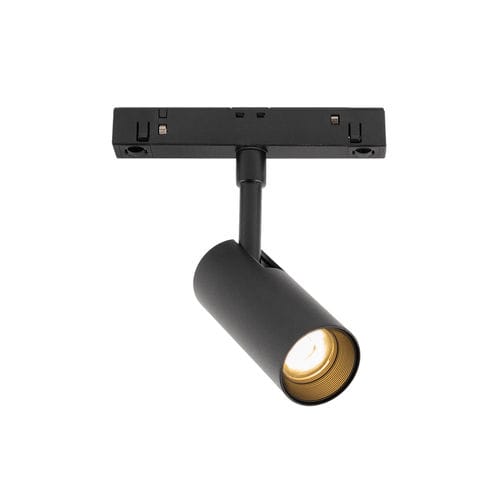 LED-Schienenleuchte - ASSEN 10 - Hofflights - rund / Aluminium / PMMA