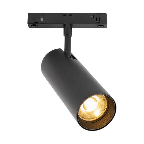 LED-Schienenleuchte - ASSEN 20 - Hofflights - rund / Aluminium / PMMA