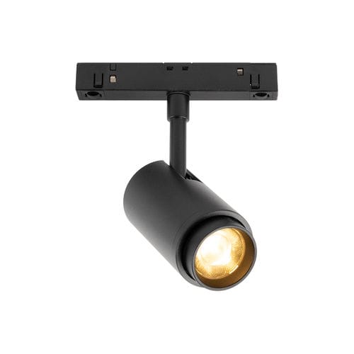 LED-Schienenleuchte - ASSEN 10 ZOOM - Hofflights - rund / Aluminium / PMMA