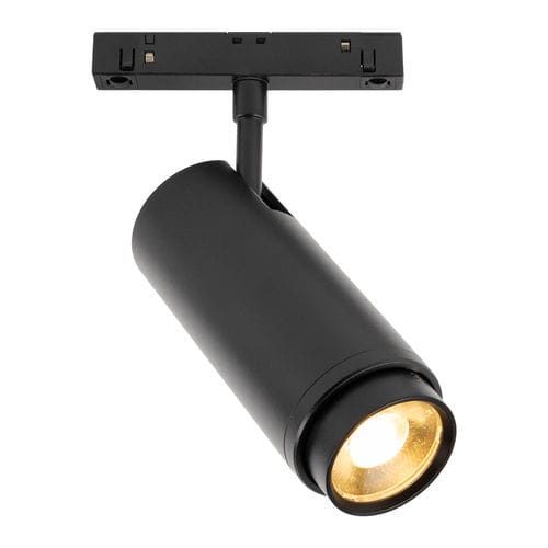 LED-Schienenleuchte - ASSEN 20 ZOOM - Hofflights - rund / Aluminium / PMMA