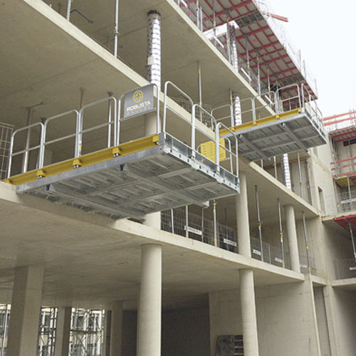 Arbeitsplattform - TRAPOFLEX  - ROBUSTA-GAUKEL GmbH & Co. KG - für Außenbereich / modular / für Schalungen