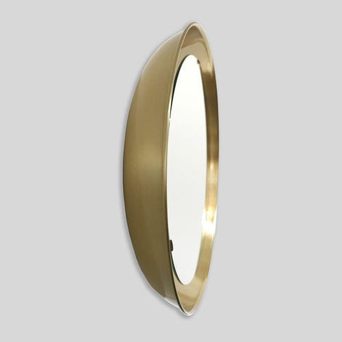 Wandmontierter Spiegel - PH - ToneArt Interior - modern / rund / Messing
