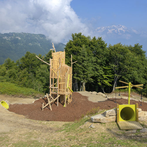 Rutsche für natürliche Hänge - MOLE  - Gea Fun Experience - für Spielplätze / rohrförmig / Mehrfach