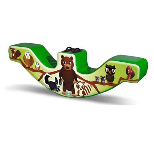 Metallwippe - DONDOLO ANIMALETTI DOPPIO  - Gea Fun Experience - Kunststoff / Spielplatz