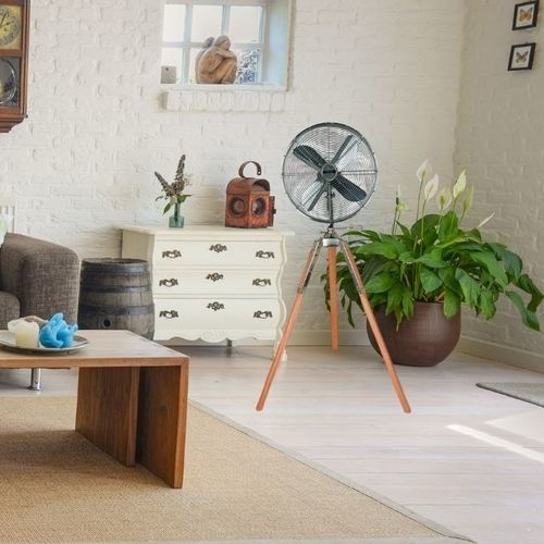 Bodenstehender Ventilator - Retro Airstyle - Casa Fan - Wohnbereich / für den Innenraum / Metall