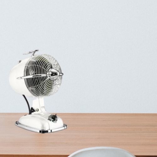 Tischventilator - Retrojet - Casa Fan - für Restaurants / für den Innenraum / Chrom