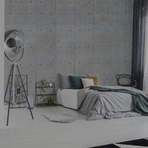 Betonoptik-Wandverkleidung - ANDOWALL - Concrete Design - Innenbereich / für Außenbereich / Acrylgewebe
