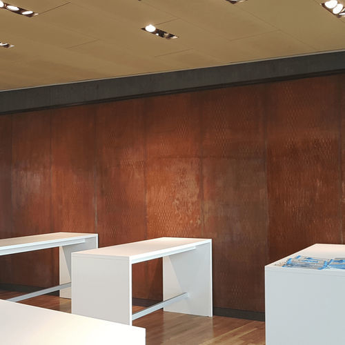 Betonoptik-Wandverkleidung - RUST - Concrete Design - Innenbereich / für Außenbereich / Beton