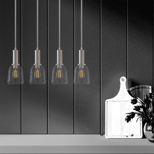 Hängelampe - ELIA - Ambiate Lighting - Nickel / Satin / modern