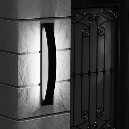 Moderne Wandleuchte - ARCOS - Ambiate Lighting - für Außenbereich / Außen / outdoor