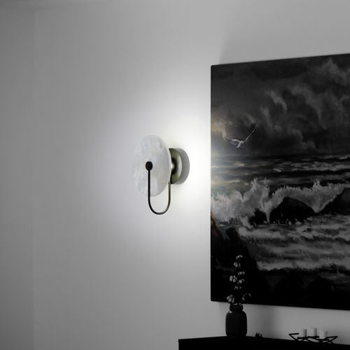 Moderne Wandleuchte - COPRIRE - Ambiate Lighting - für den Innenraum / Aluminium / Stahl