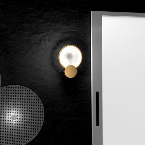 Moderne Wandleuchte - ECLISSI - Ambiate Lighting - für den Innenraum / Messing / Marmor