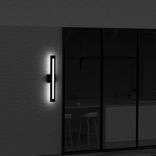 Moderne Wandleuchte - MAGROLINO - Ambiate Lighting - für Außenbereich / für Terrasse / Aluminium