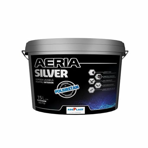 Dekorfarbe - AERIA SILVER  - AdePlast - Schutz / für den Innenraum / für Wand