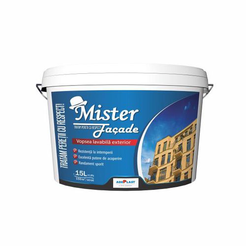 Wetterbeständige Farbe - MISTER FA  - AdePlast - Schutz / für Außenbereich / für Fassaden