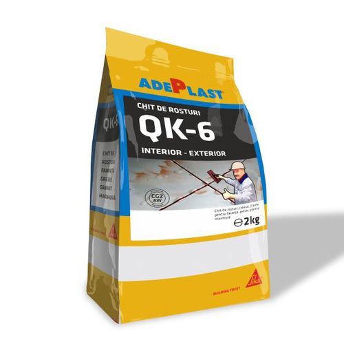 Spachtelmörtel - QK-6  - AdePlast - für Beton / für Zement / mineralisch