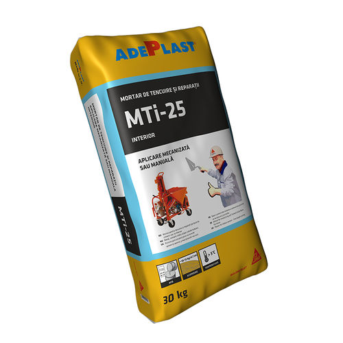 Mörtel zur Endbearbeitung - MTI 25  - AdePlast - für Feuchträume / mineralisch / Polymer